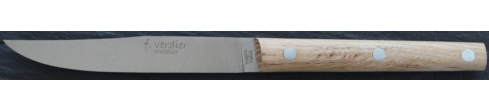 couteau à steaks bois de chêne f.verdier